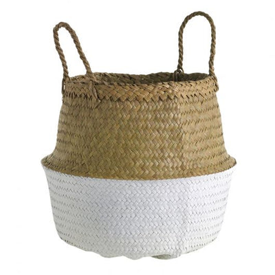13" Yaya Basket, White