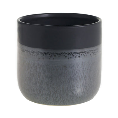 Black Lennon Pot, 7"