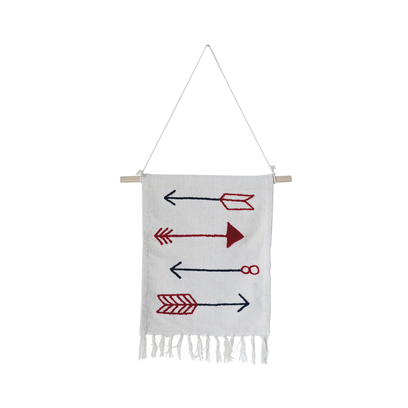 Cotton Wall Hanging with Arrows