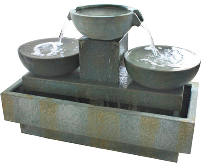 Villandry Medium Verdigris Fountain 35.8x17.3x27.4"